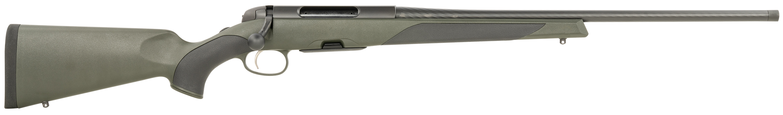 Steyr Arms 6607465011120A Pro Hunter III SX 270 Win 4+1 22" Threaded Spiral Fluted, Black Mannox Barrel/Rec, OD Green Synthetic Stock with Polymer Inlays, Sling Swivels, Optics Mount