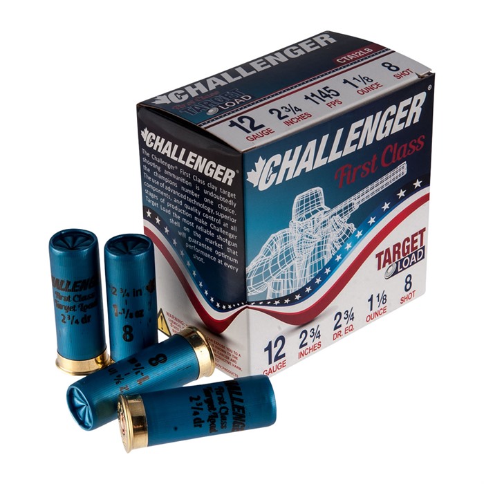 12 GAUGE 2-3/4'' 1-1/8 OZ #8 SHOT 250/CASE (CTA12L8)