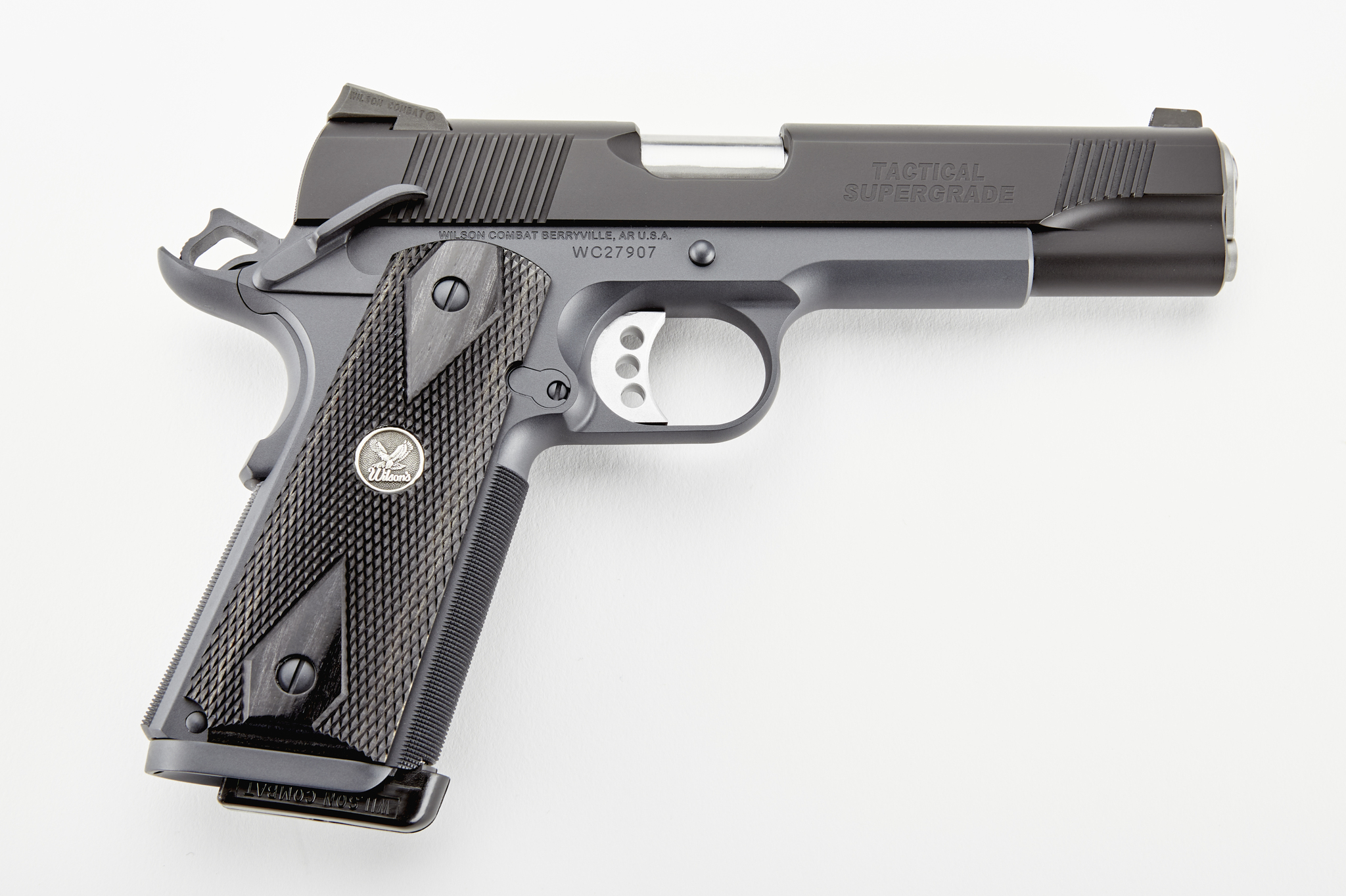 Wilson Combat Tactical Supergrade 45 ACP 5 Inch 8 Rounds CA Compliant