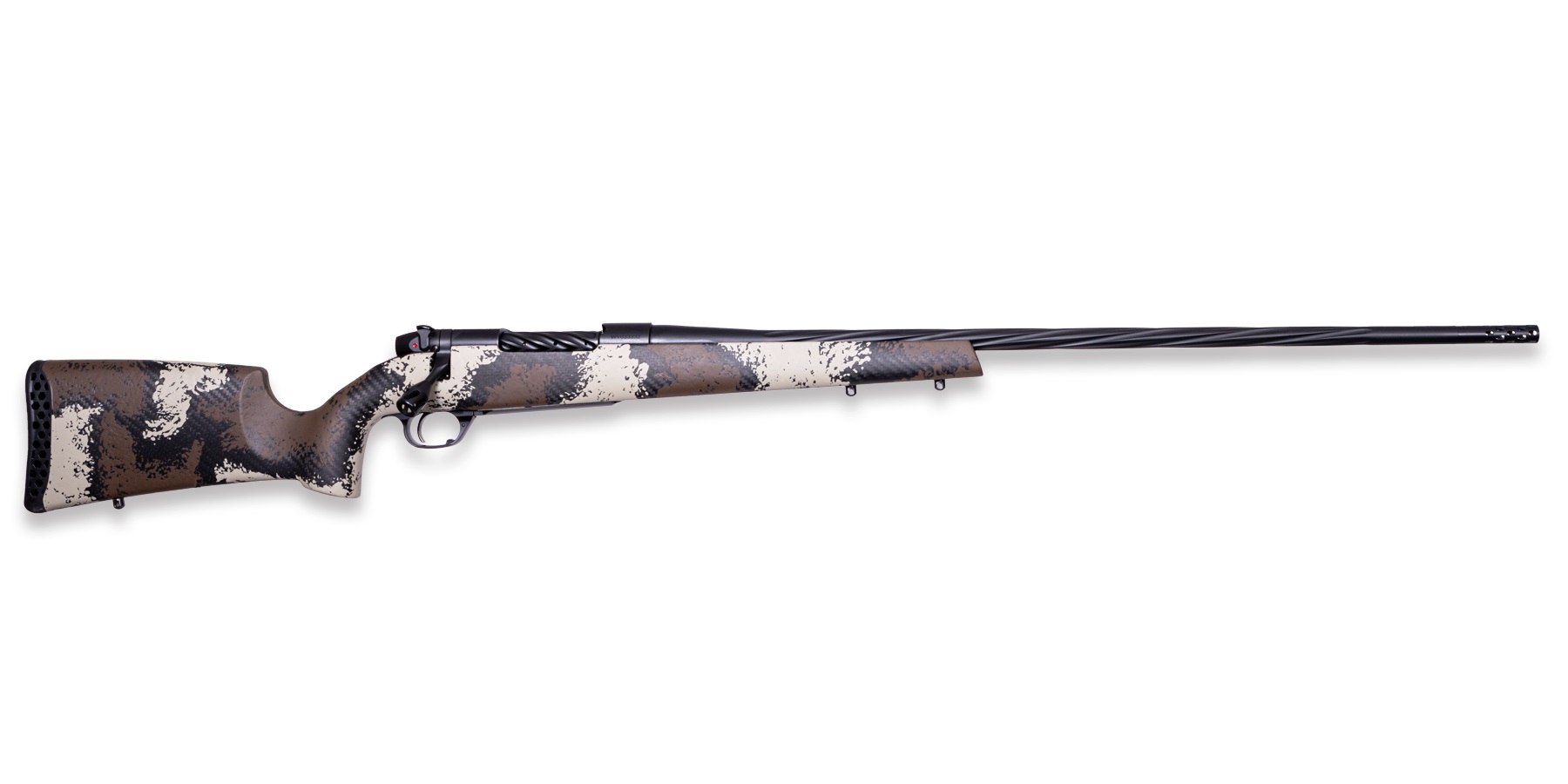 Weatherby Mark V High Country 243 Winchester 22 Inch Graphite Cerakote