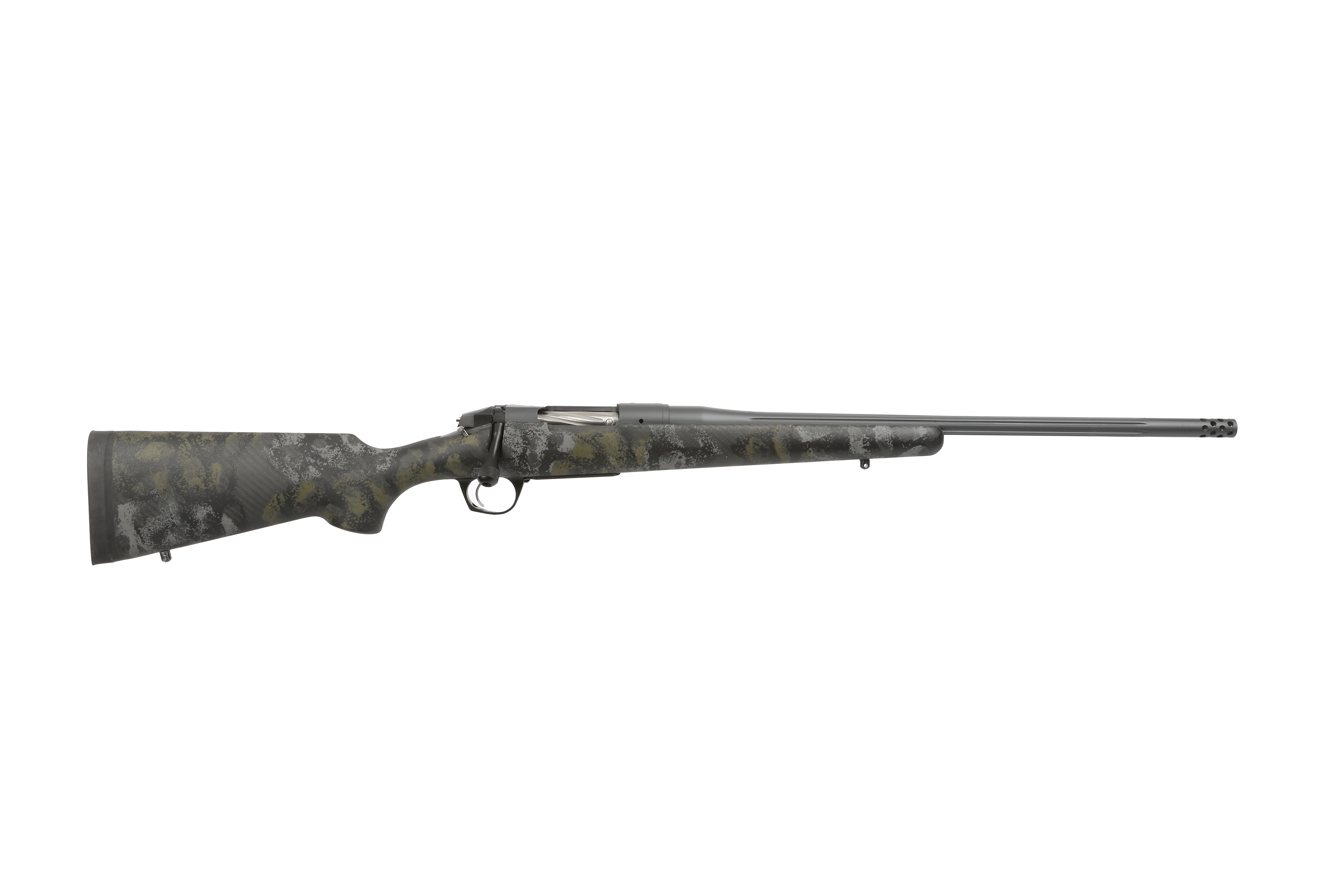 Bergara Premier Canyon 308 Winchester 20 Inch 4 Rounds Tactical Gray Carbon Fiber