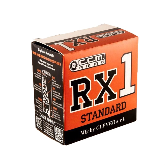 RX1 STANDARD 12 GAUGE FEATHERLITE 7/8OZ #7.5 SHOT 250/BOX