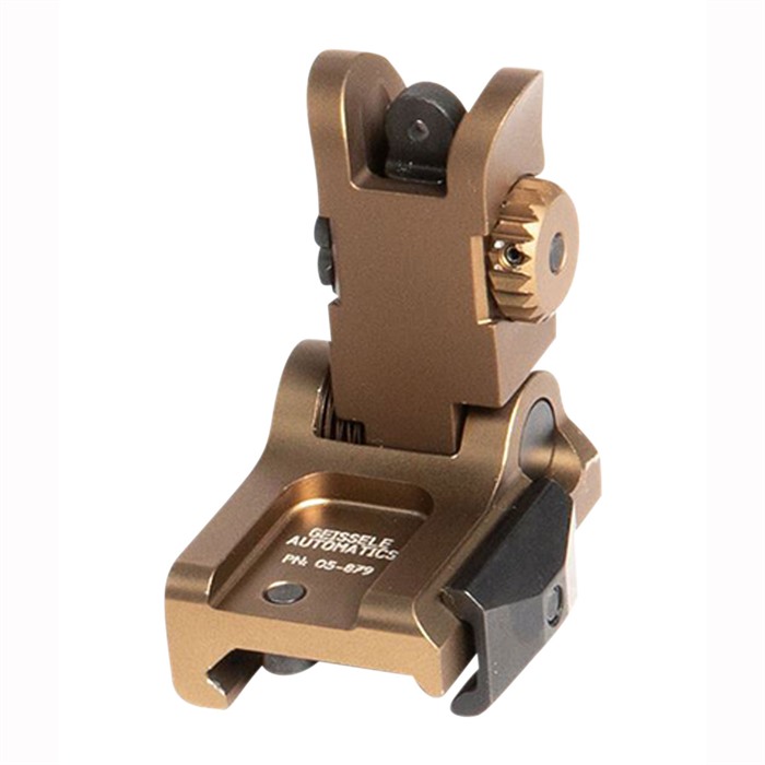 Geissele BUIS Folding Rear Sight DDC for AR-15