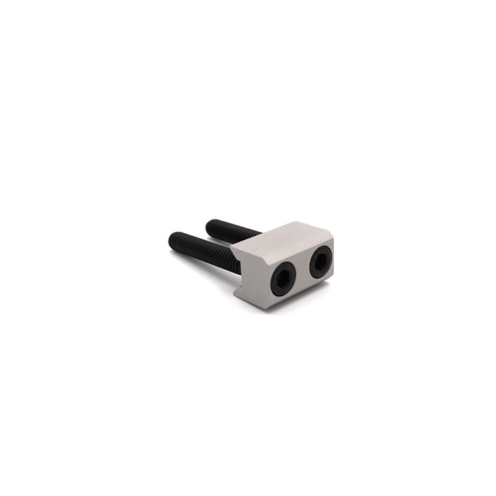 Kidd Innovative Design V-Block with Screws for Ruger 10/22 Silver