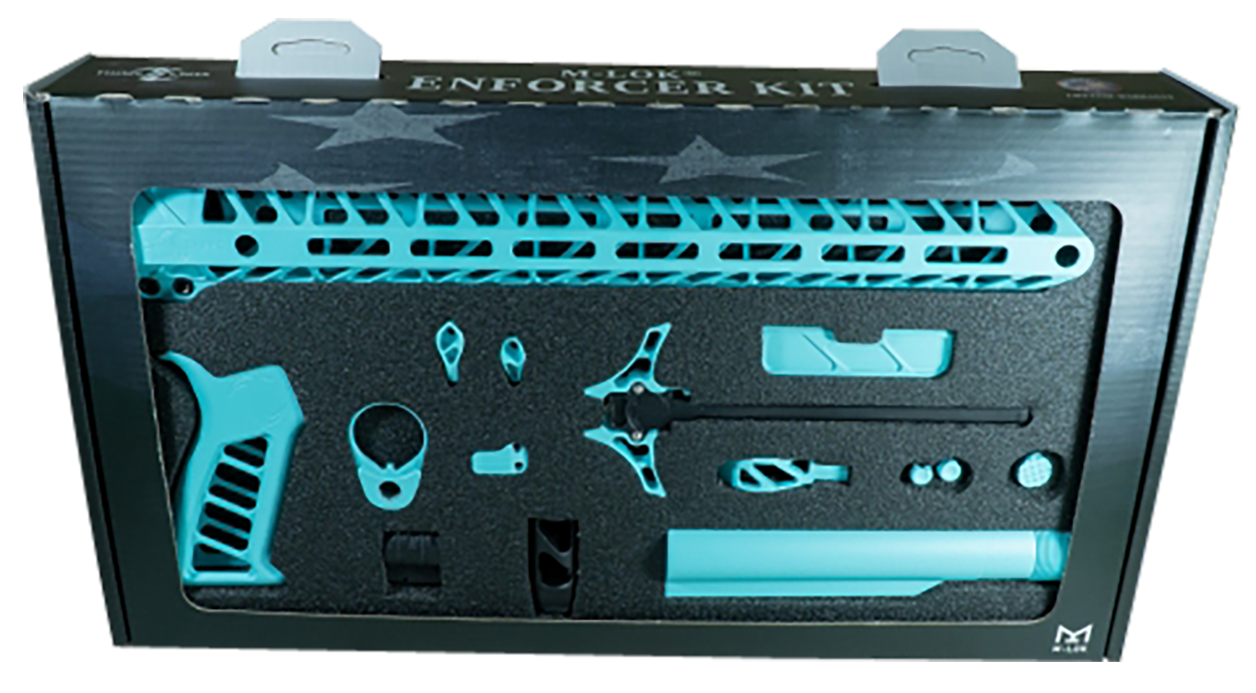 Timber Creek Outdoors Enforcer Complete Build Kit Robin's Egg Blue for AR-15