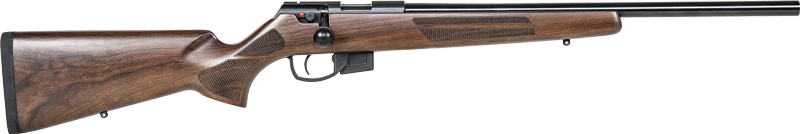 Anschutz 1761D HB 22 Winchester Magnum Rimfire (WMR), 20in. Barrel, 5rd, Wood Stock & 2-Stage Trigger - Black (NPN: 15623)