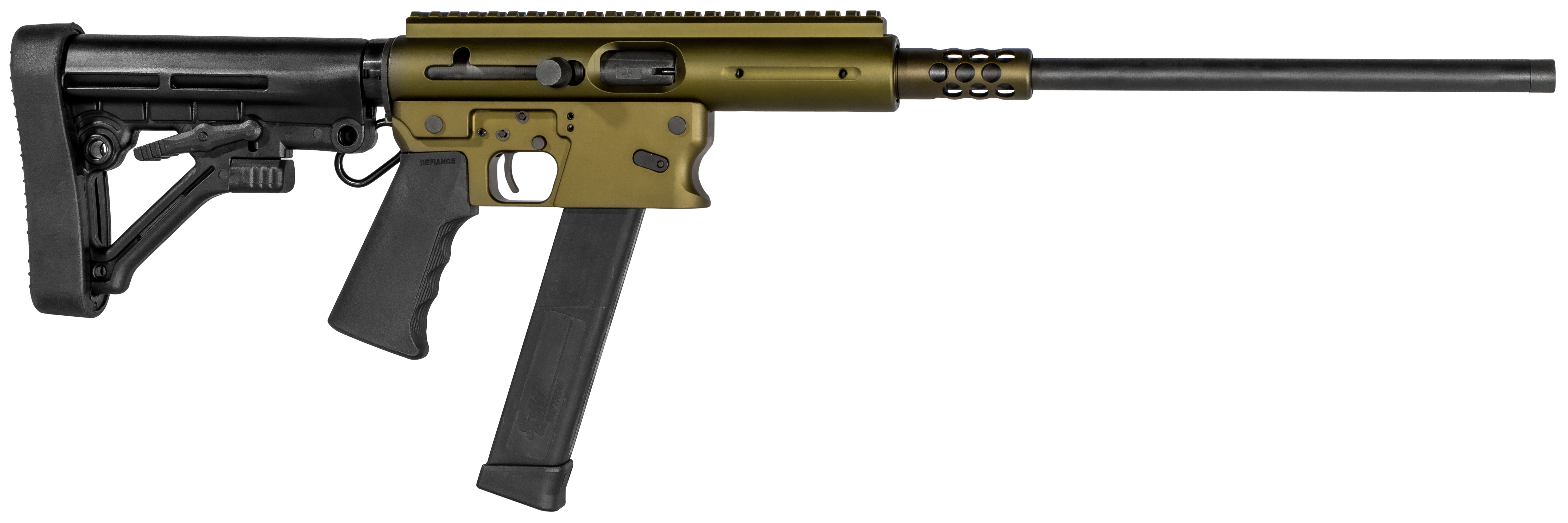 TNW Firearms RXCPLT0045BKOD Aero Survival  45 ACP 26+1 16.25" Barrel, Olive Drab Green Anodized Metal Finish, Black Collapsible Stock & Polymer Grip Optic Ready