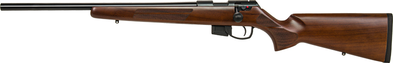 Anschutz 1761D HB Classic, 22 Long Rifle, 20in. Barrel, 5rd, Wood Stock - Black (NPN: 15615)