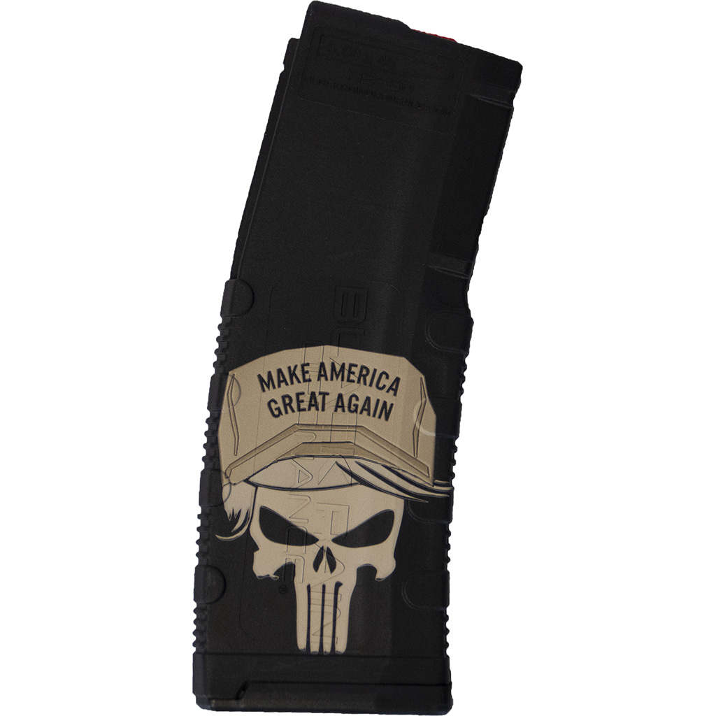 Black Rain Ordnance Lasered AR15 Magazine 30 rd 5.56x45mm NATO Trump Punisher