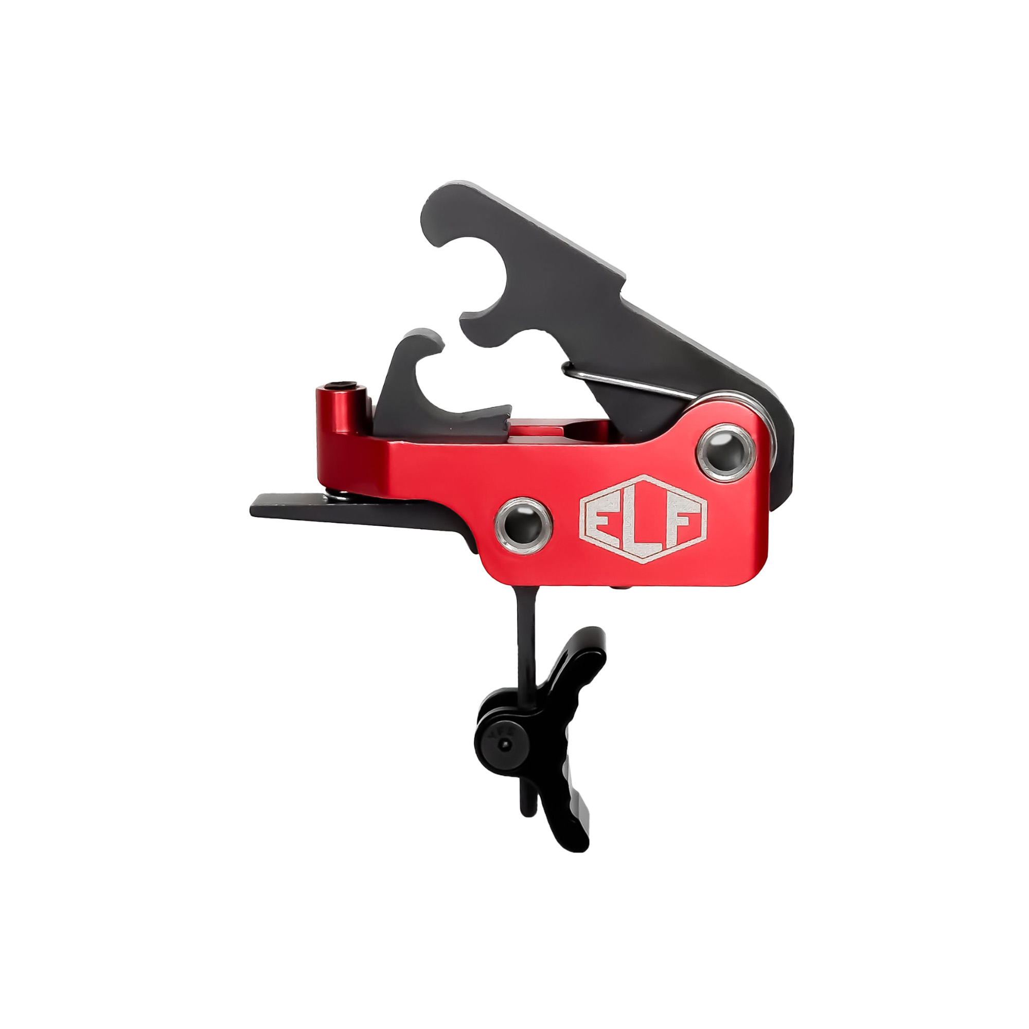 Elftmann SE Trigger LP Curved Red Anodized Shoe