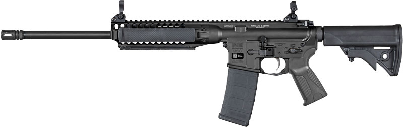 LWRC Ic-A2 5.56x45mm NATO 16.1in 30rd Colored Finish Synthetic Stock