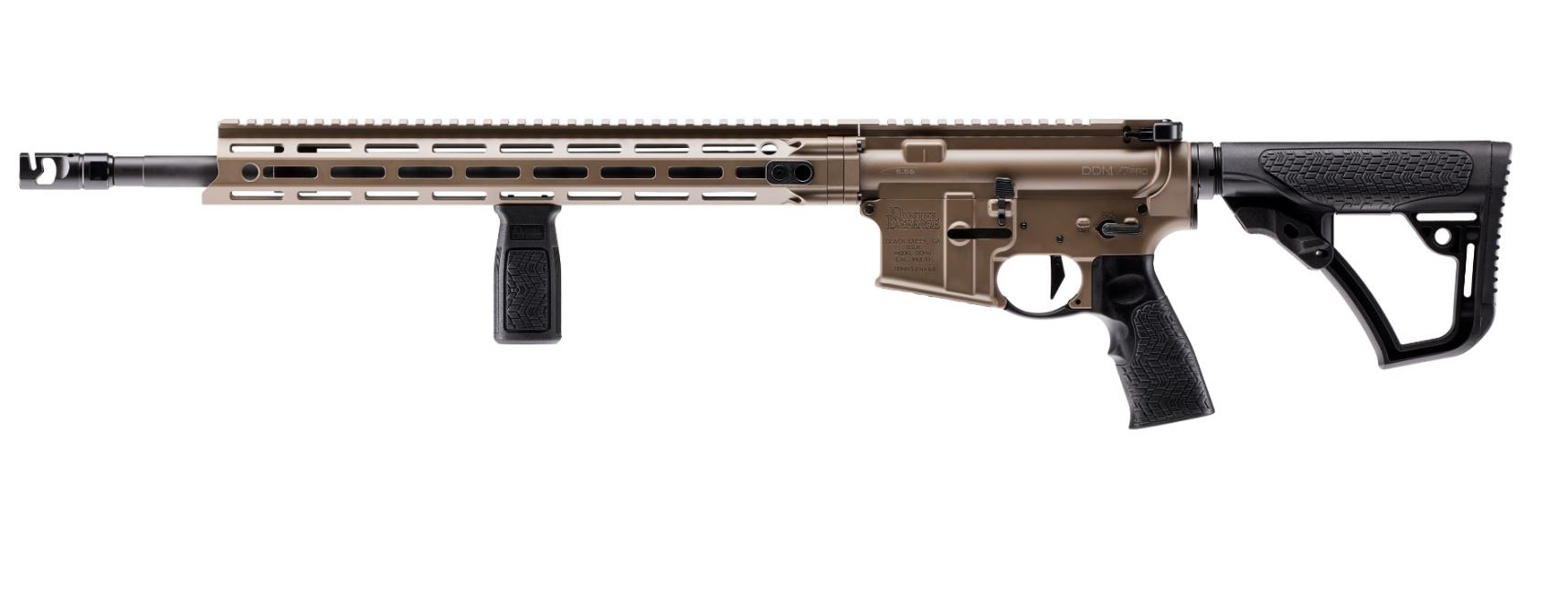 Daniel Defense DDM4 V7 Pro 5.56x45 NATO 18 in 30 Rounds Flat Dark Earth FDE