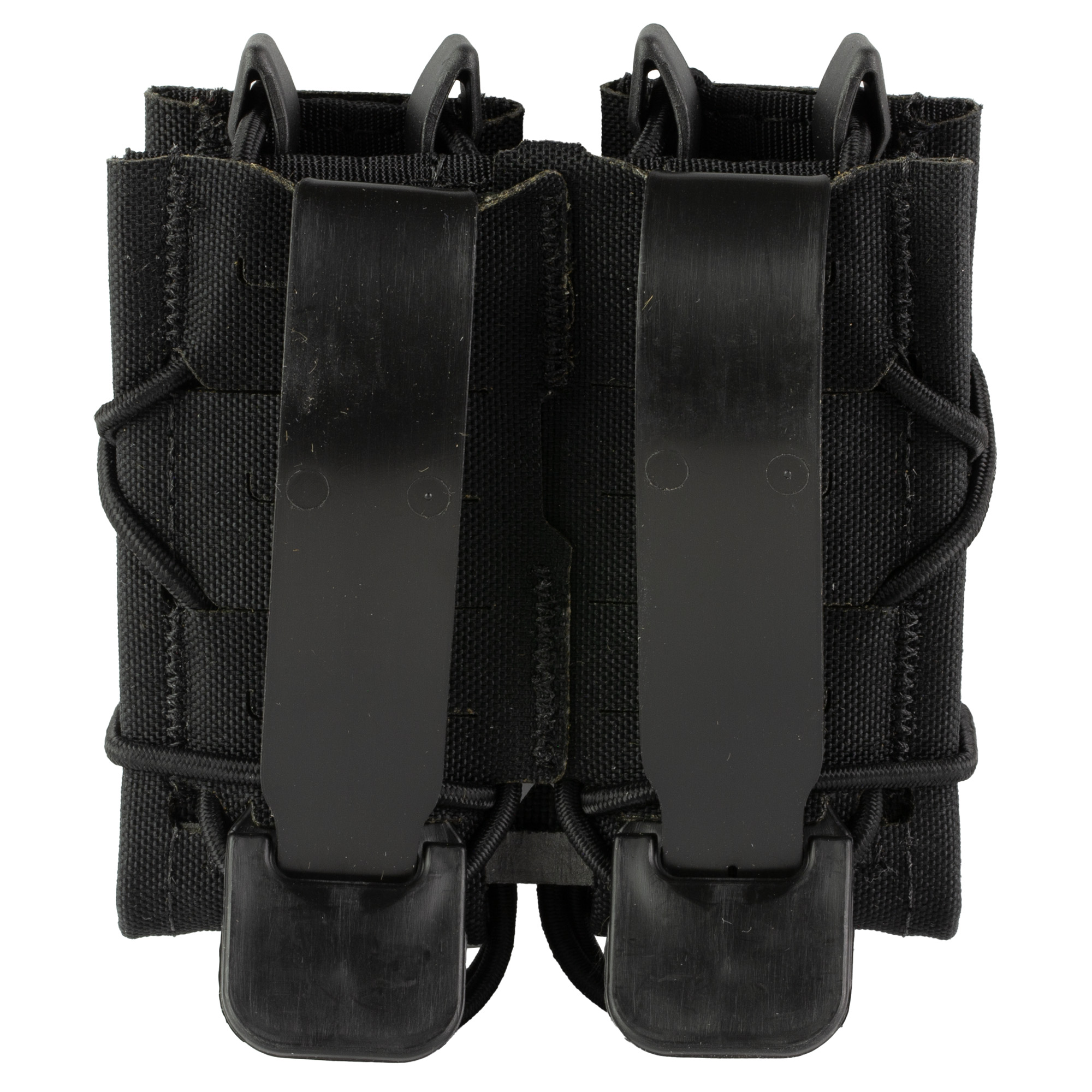 High Speed Gear 24PT02BK TACO Gen 2 Double Pistol Black Nylon MOLLE Compatible w/ Pistol