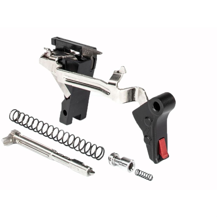 ZEV Technologies Pro Flat Face Trigger Ultimate Kit Glock Gen 2 .40 Finish Red