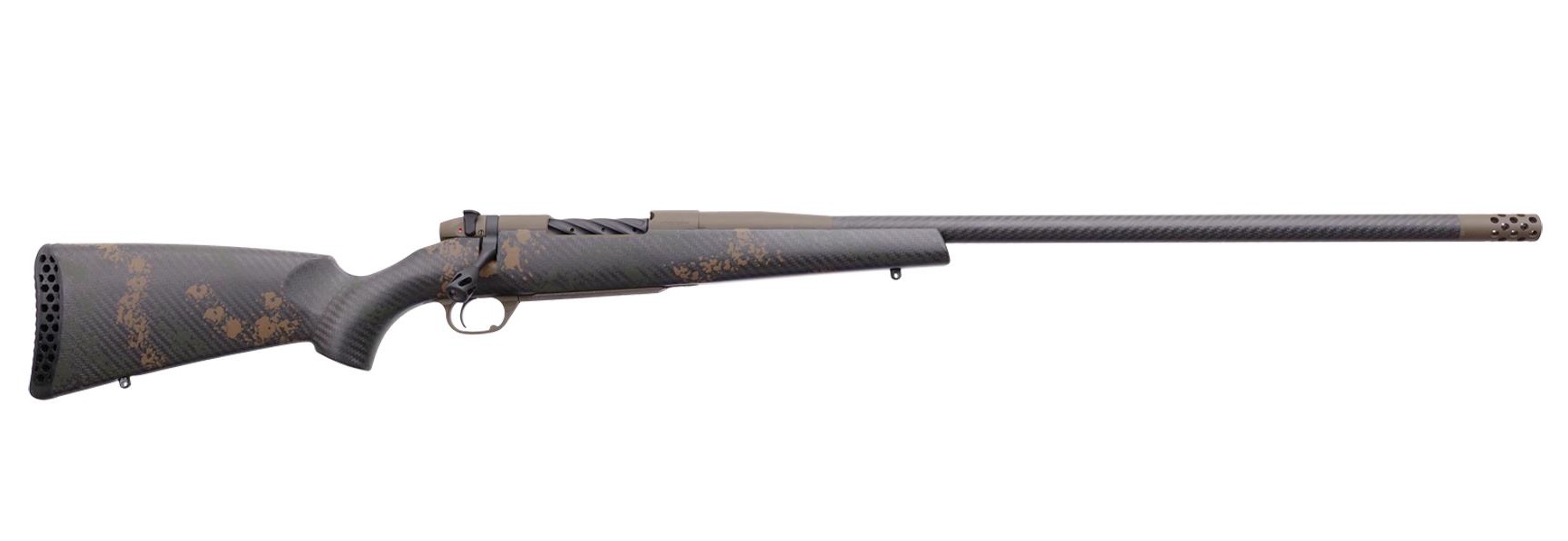 Weatherby Mark V Backcountry Carbon .243 Winchester 22 Inch Patriot Brown