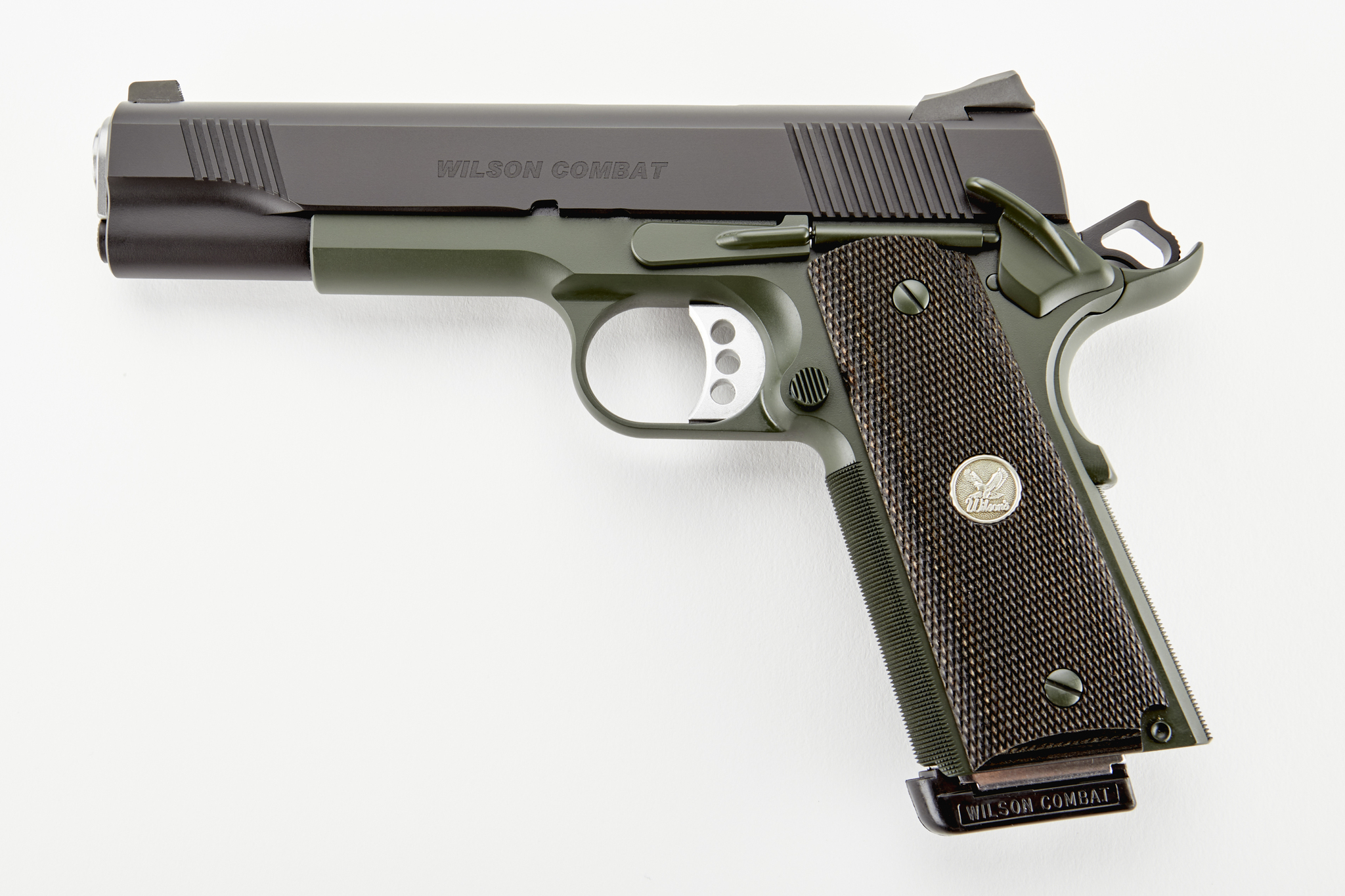 Wilson Combat CQB 45 ACP 5 Inch 8 Rounds Green Finish California Compliant