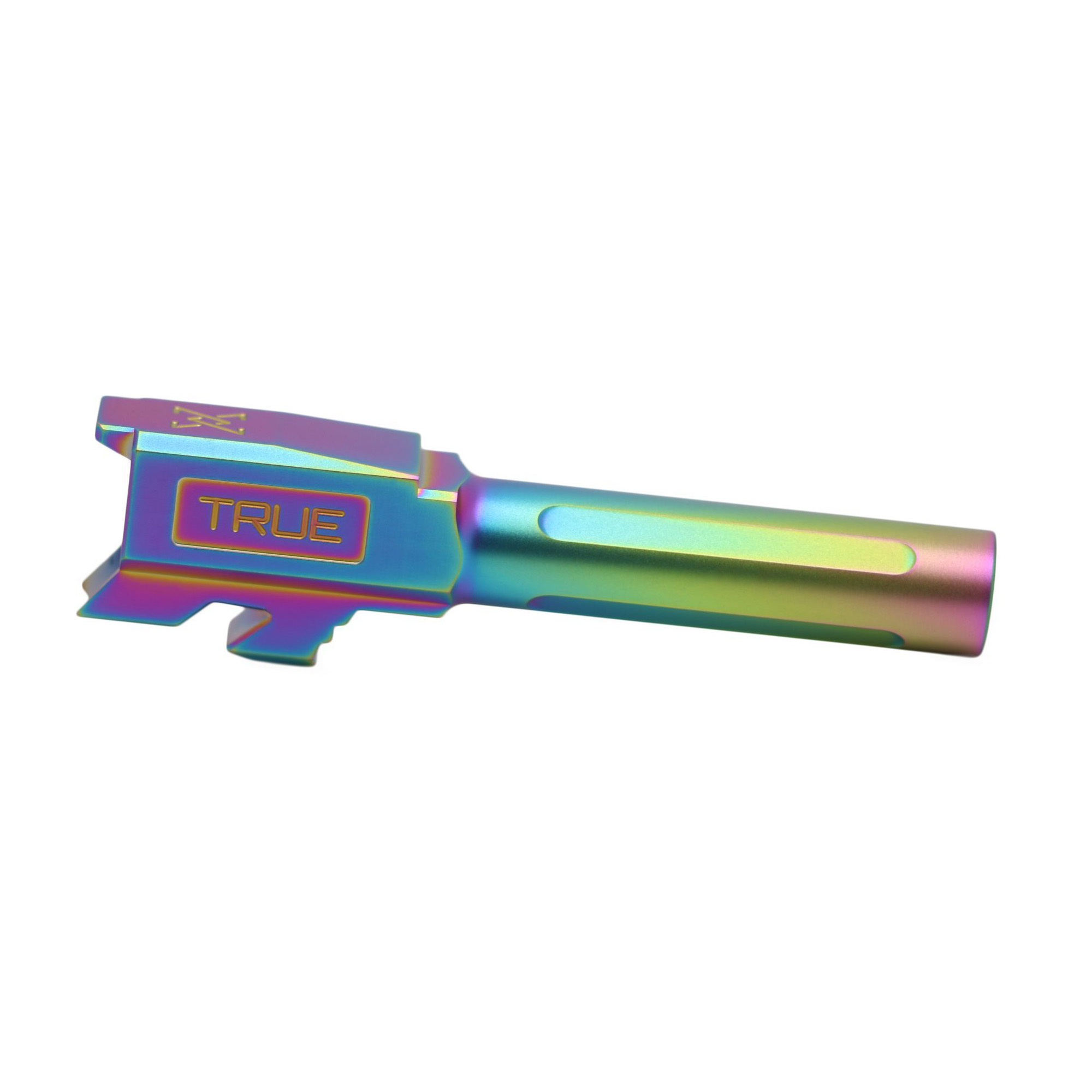 True Precision G43 43X Spectrum Barrel 9mm Rainbow PVD TiCN