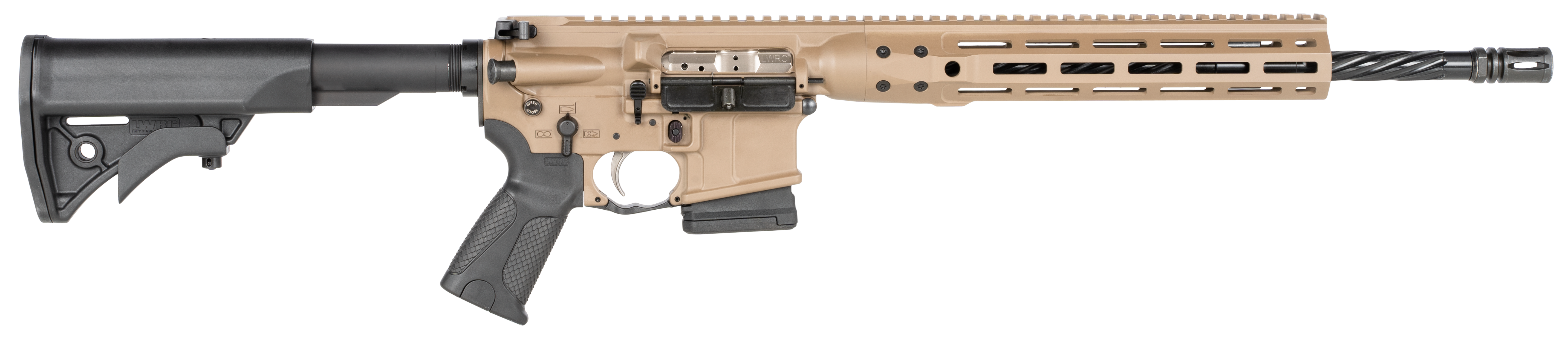 LWRC Icdir5ck16mlcac Individual Carbine 5.56x45mm NATO 16.10in 10+1 Flat Dark Earth Anodized