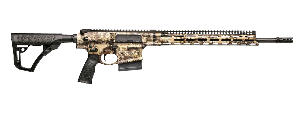 Daniel Defense DD5 V4 Hunter 260 Remington 18in 5rd Kryptek Highlander Camo