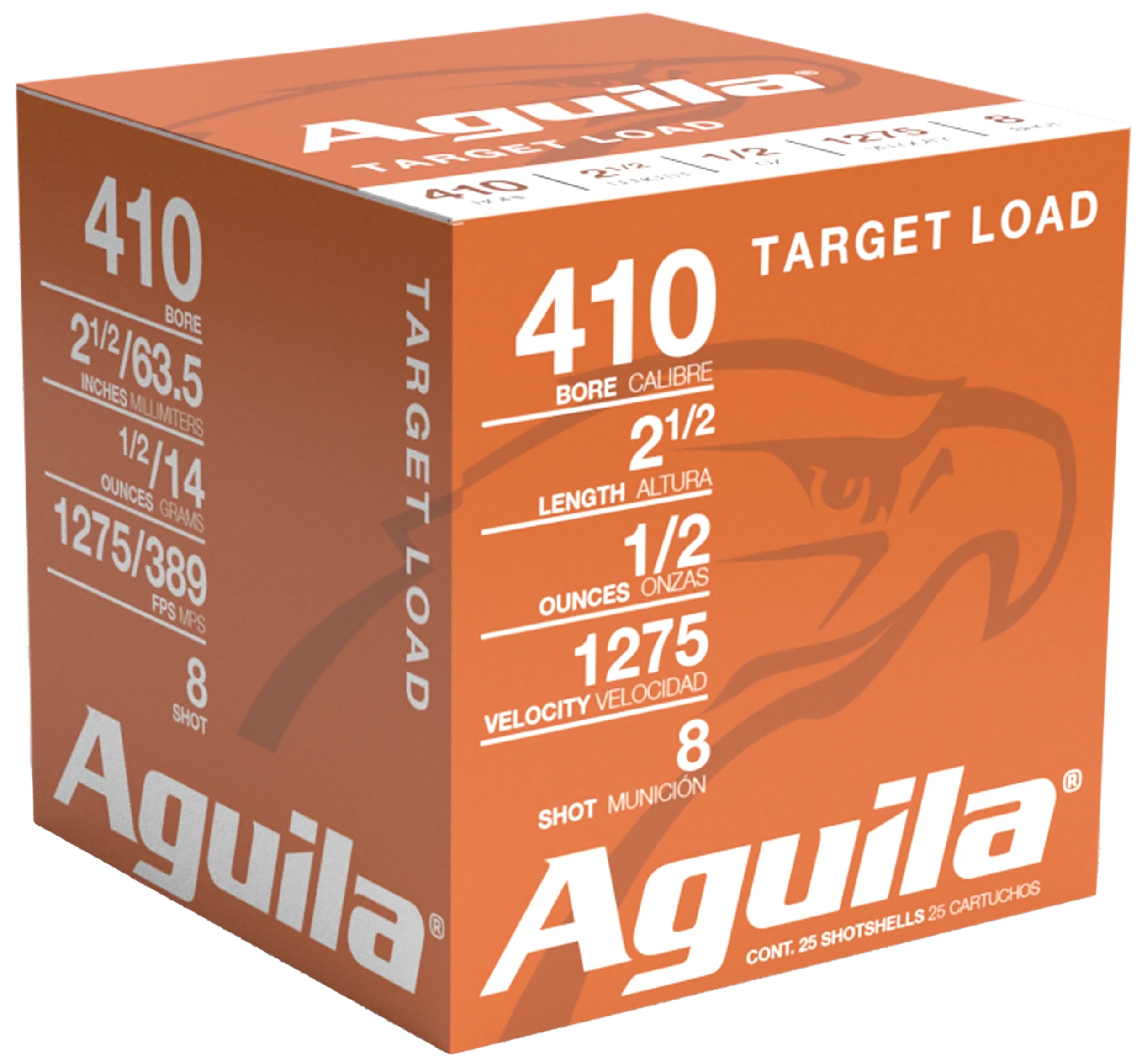 Aguila 1CHB4138 410 Gauge Birdshot Lead 1/2 Ounce 25 Rounds