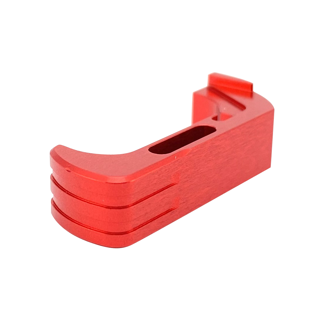 Cross Armory Crg5mcrd Mag Catch Extended Red for Glock Gen4-5