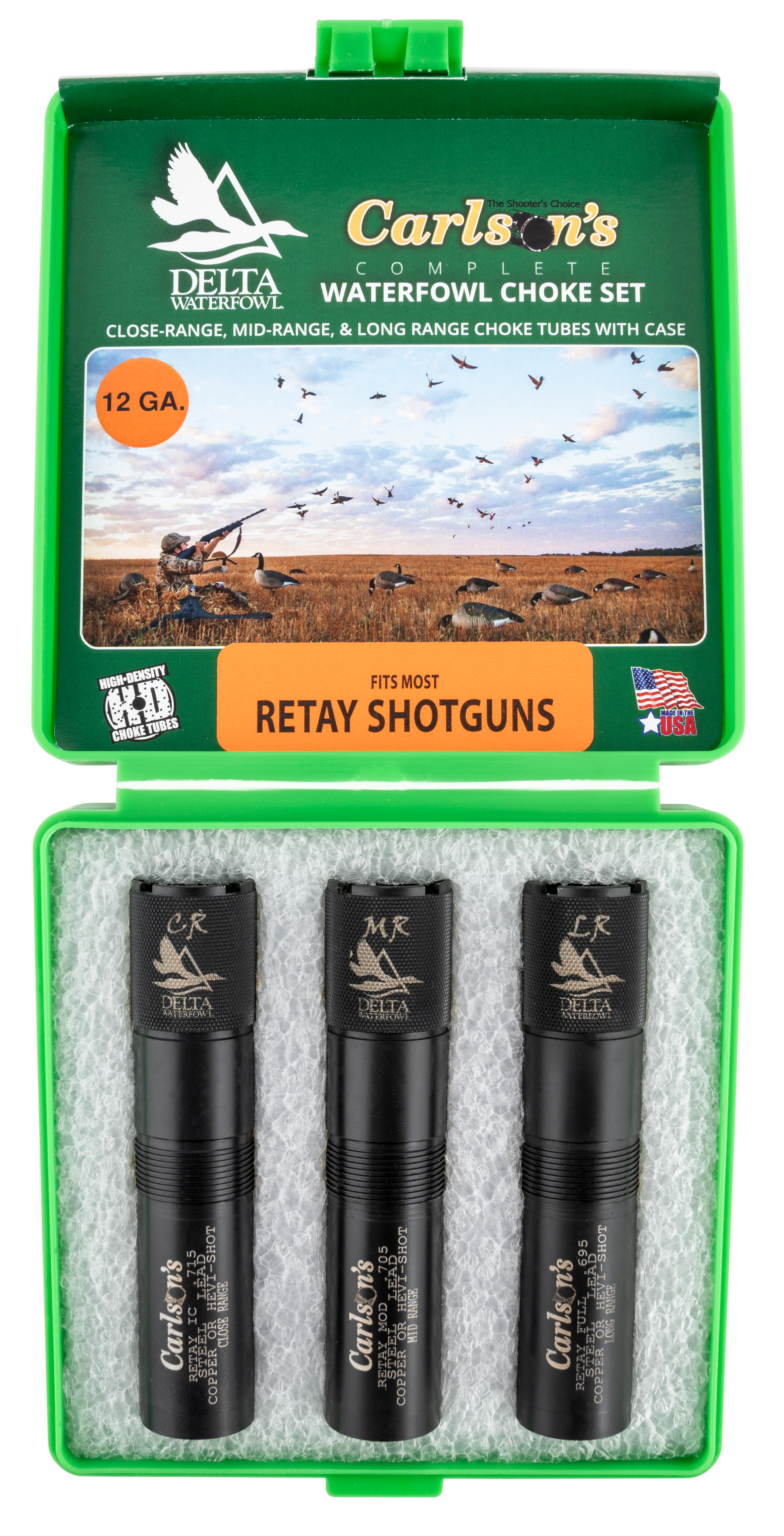 Carlson Delta Waterfowl Retay Set C M LR 12ga Choke Tubes