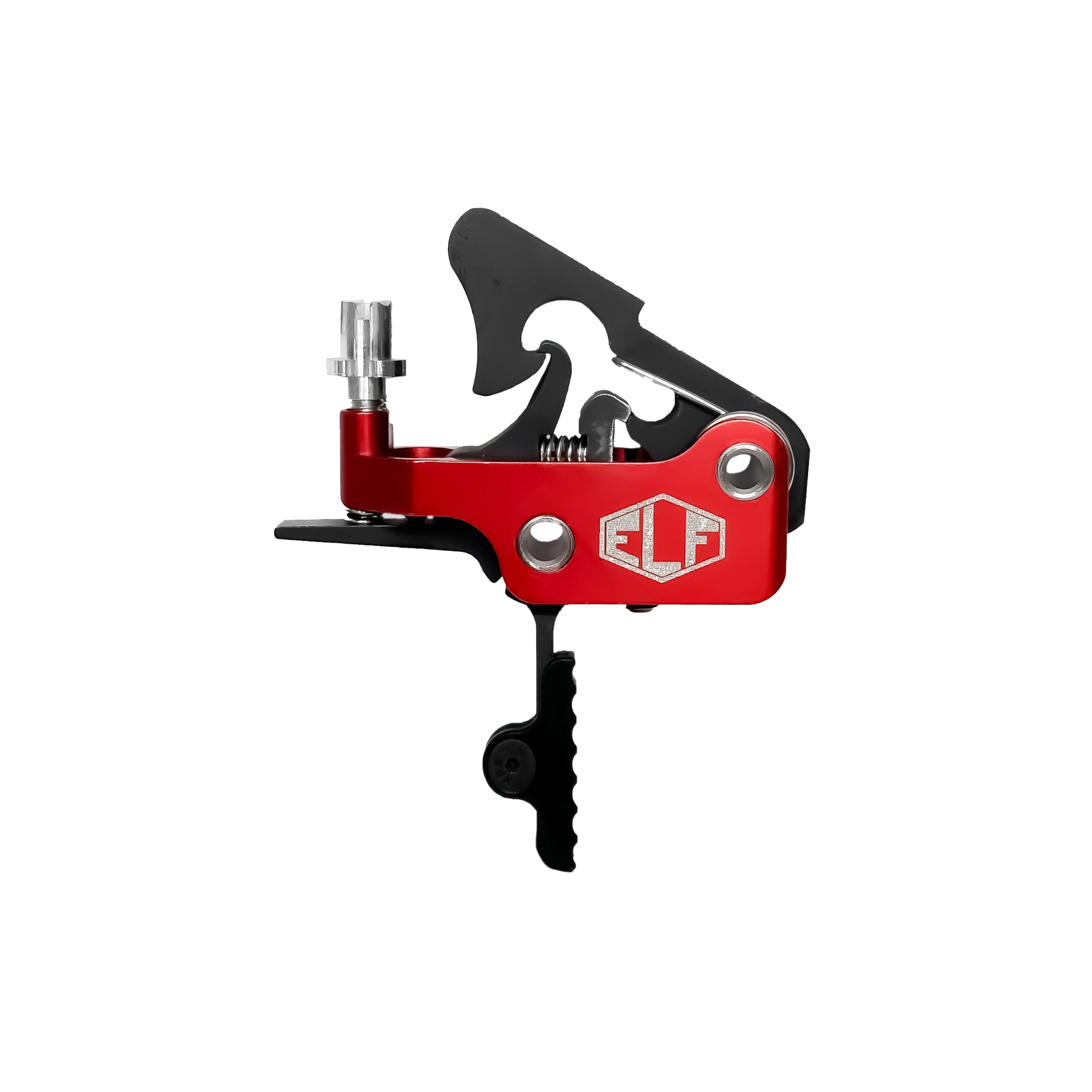 Elftmann Apex Trigger FA Large Pin Straight Red Anodized Finish for AR-15