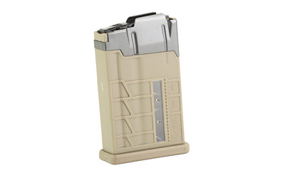 MDT Mag AICS 308 6.5cm 10rd Poly FDE Compatible with AICS Rifles