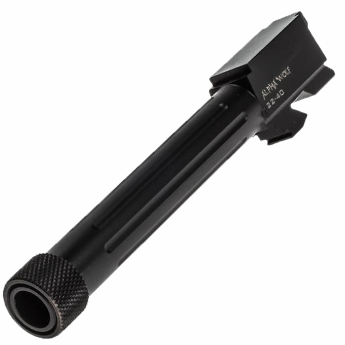 Lone Wolf Alphawolf 40 S&w Threaded Barrel Glock M22 M31 5.03in 9/16x24