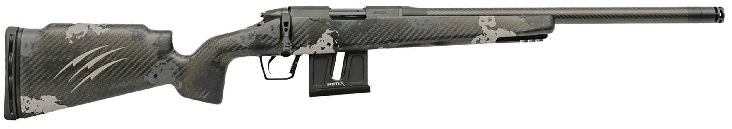 Fierce Firearms FRR17HMR18BP Carbon Razor  17 HMR Black Cerakote Phantom Camo