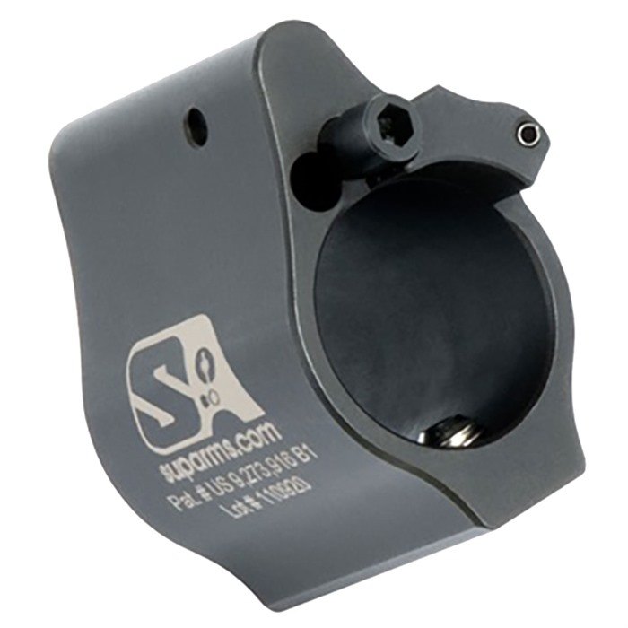 Superlative Arms Solid Adjustable Gas Block .625 AR-15 Stainless
