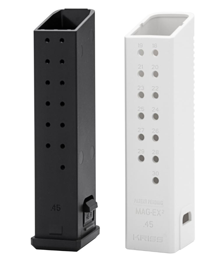 Kriss MagEx2 Extension Kit 45 ACP for Glock 21 Magazine Capacity Increase
