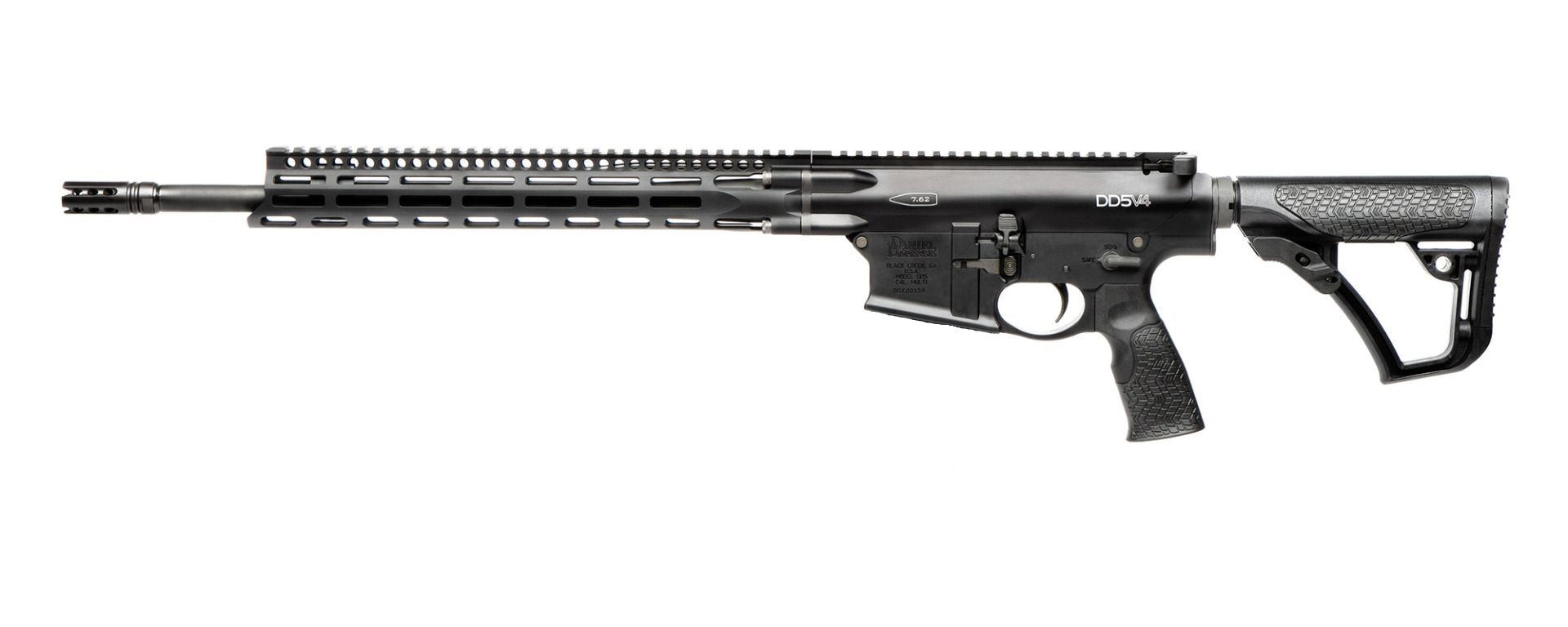 Daniel Defense DD5 V4 6.5 Creedmoor 18 Inch Semi Automatic Rifle 10 Round Gray