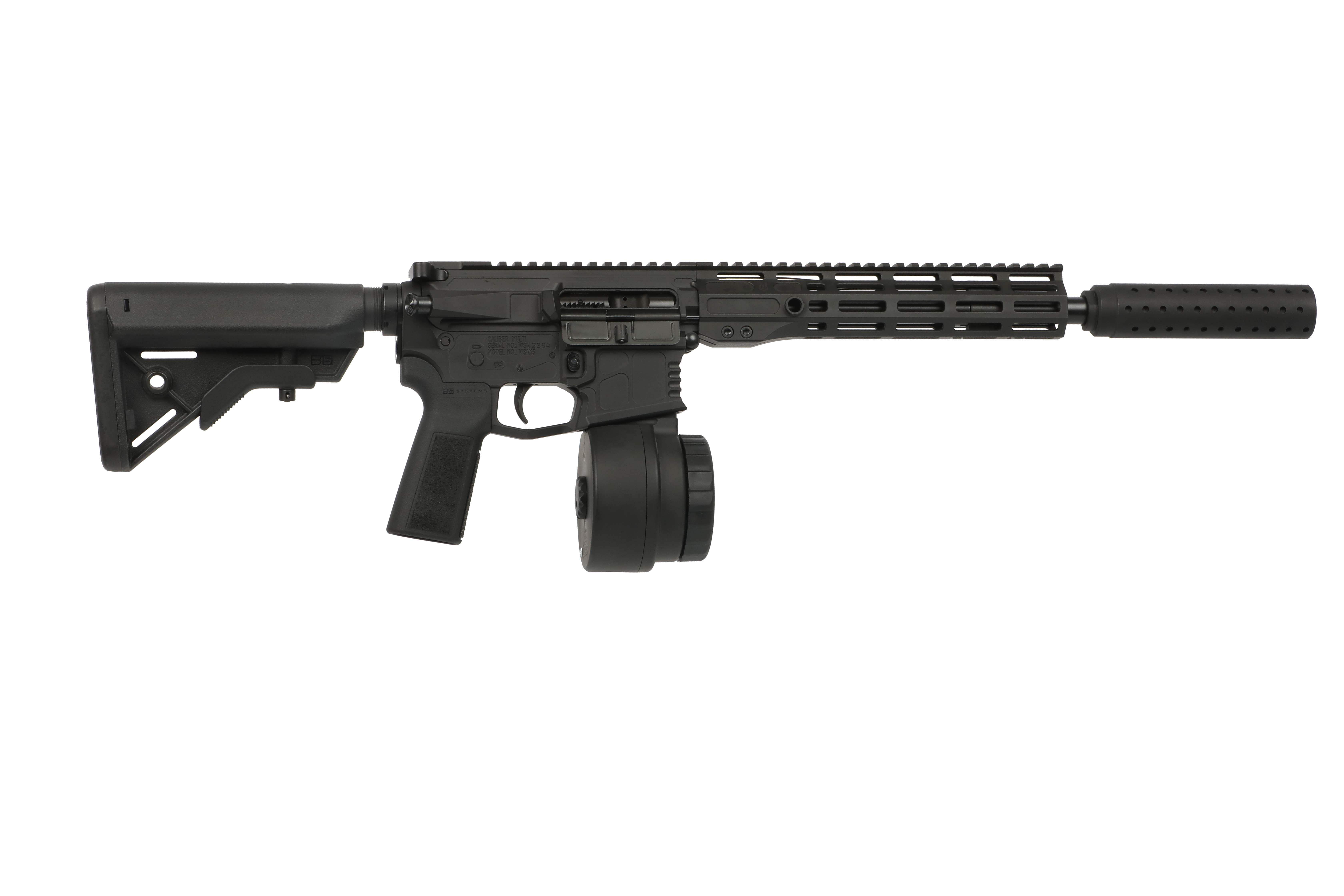 Warrior Systems WSM15 5.56mm 16 Inch 10+1 Drum Tactical Rifle