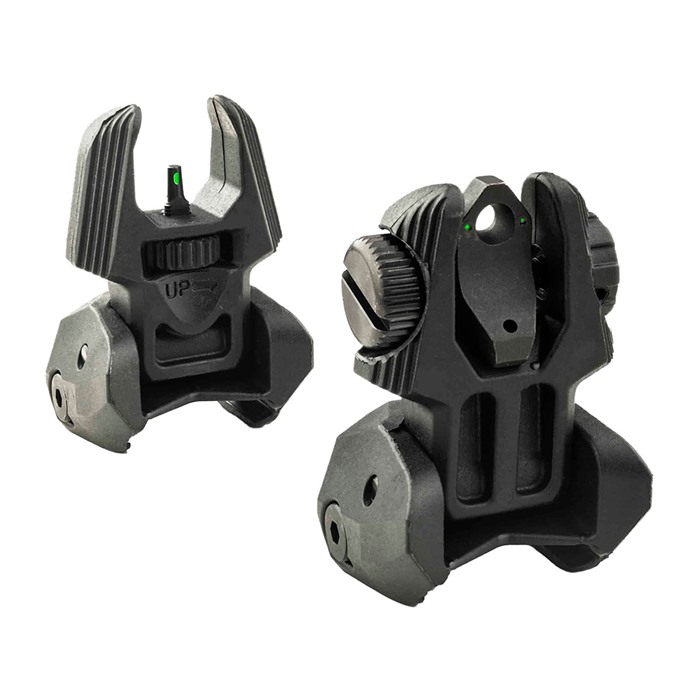 Meprolight FRBS Self-Illuminated Flip Backup Sights 2-Dot Rear