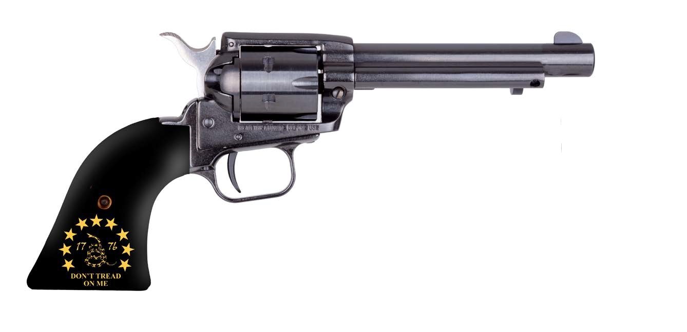 Heritage Rough Rider Small Bore 22 Long Rifle 4.75 inch 6 Round Gold Cerakote