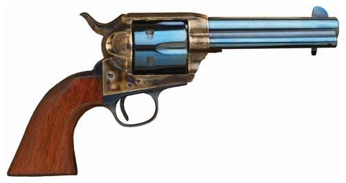 Cimarron P Model 45 Colt 4.75 in 6 Shot Charcoal Blue Walnut