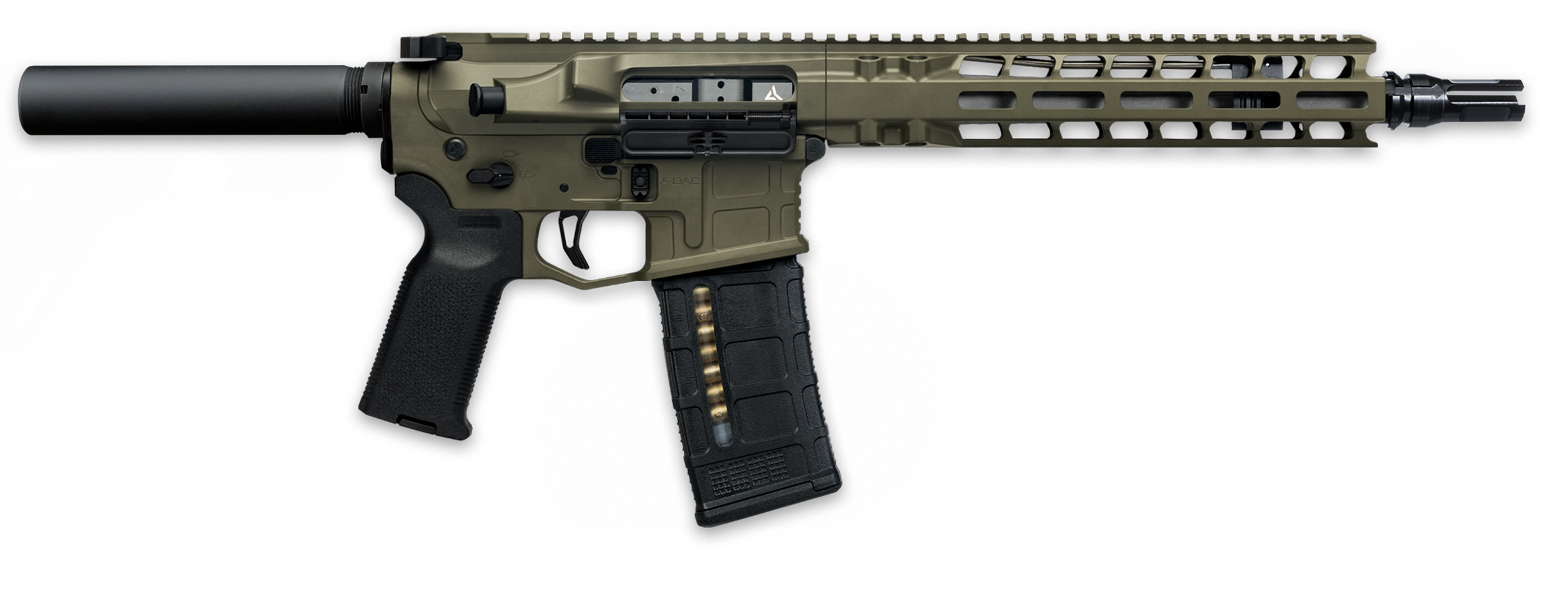 Radian Weapons Model 1 Pistol 223 Wylde 10.5 Inch 30 Round OD Green