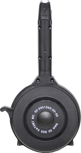 Iver Johnson 50 Round 9mm Luger Magazine for Glock Double Stack Firearms