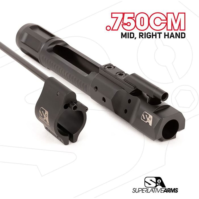 Superlative Arms Di Builders Kit Clamp-On .750 Gas Block Midlength Rh