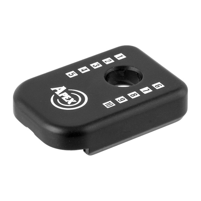 Apex Tactical J-Plate Baseplate for Magpul PMAG GL9 Glock 17 9mm Luger