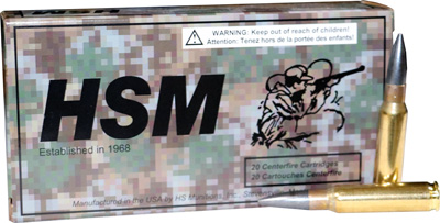 Hsm Subsonic .308 Winchester Jacketed Hollow Point 175 Grain 20 Rounds