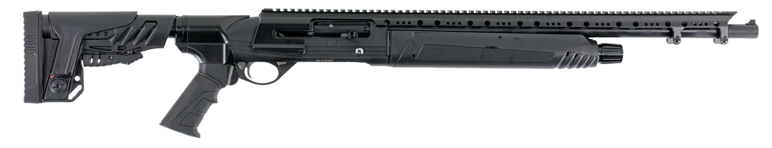 Hatfield SAS 12GA, 20in. Barrel, 4rd, Black Stock & Forend - Gray (USA12TT)