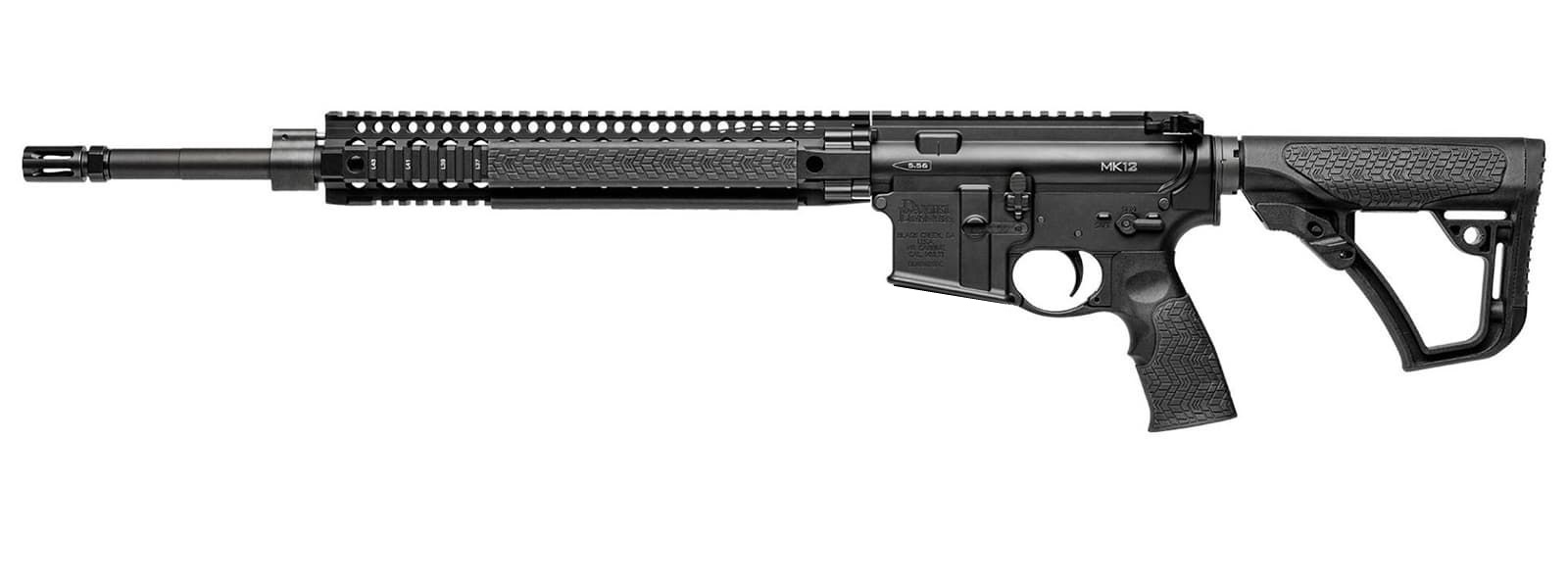 Daniel Defense Ddm4 Mk12 5.56x45mm NATO 18 Inch 30 Rounds Stainless Finish