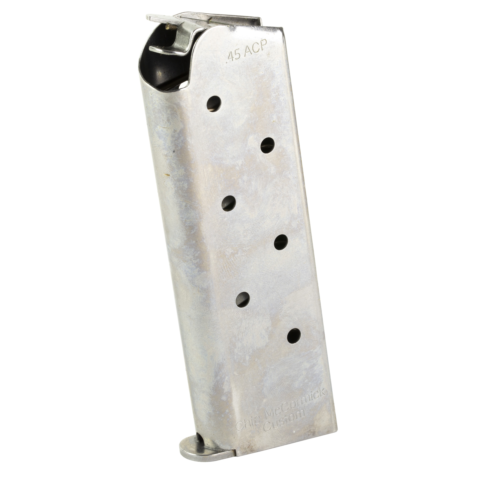 Chip Mccormick Classic Compact 45 ACP 7 Round Stainless Magazine for 1911
