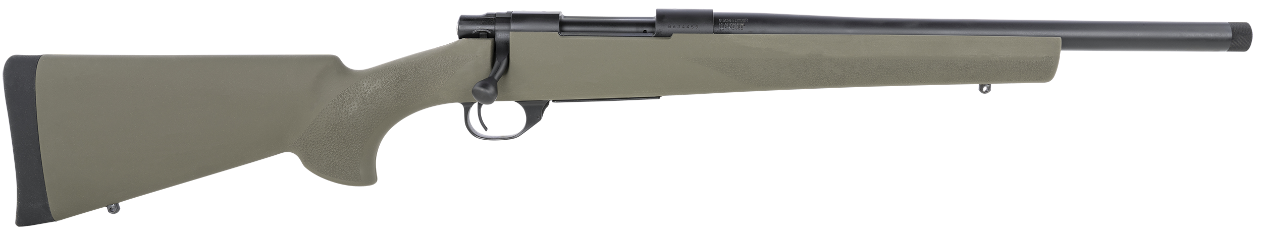 Howa HHGG65C16 M1500 HS Precision 6.5 Creedmoor 10+1 16.25" Blued Heavy Barrel, Blued Steel Receiver, Green Hogue OverMolded Synthetic Stock