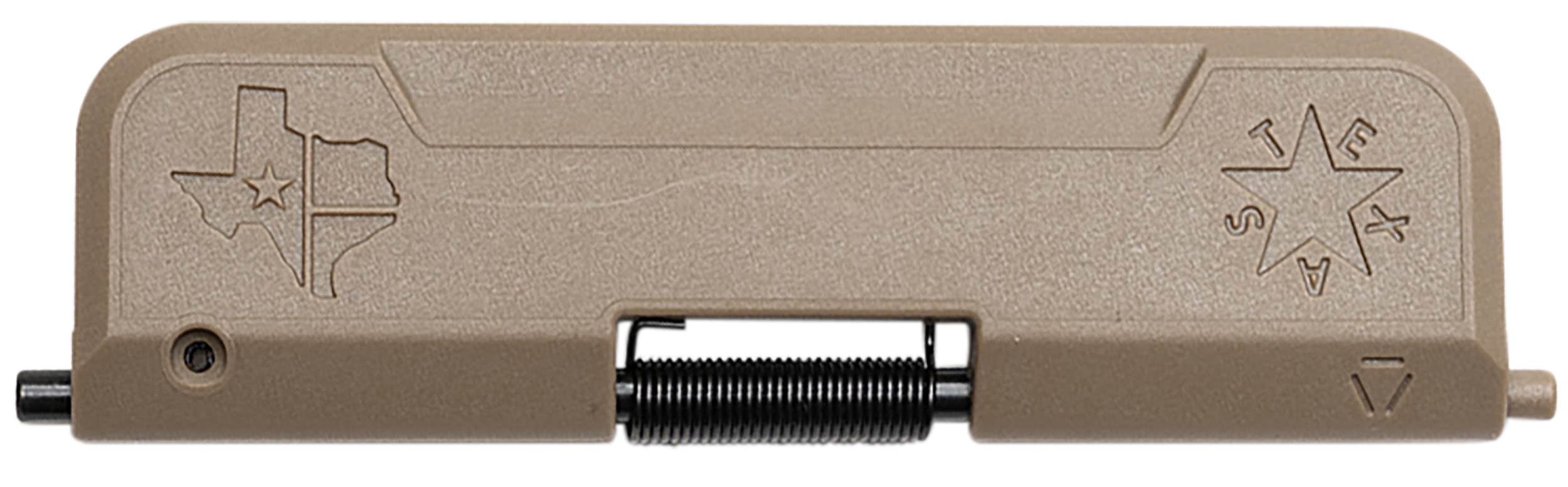 Strike Industries ARUDCETX223FDE Dust Cover AR-15 FDE Polymer