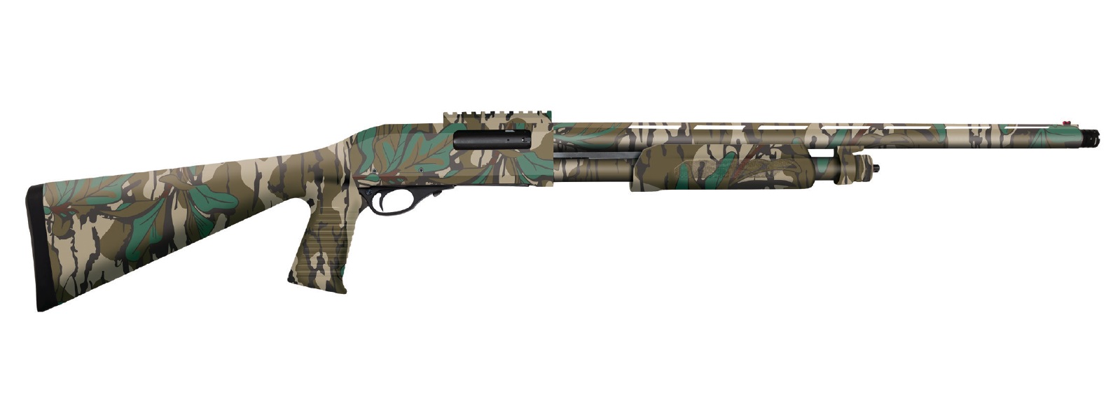 Charles Daly 335 Pump Field Maxi-Mag 12GA, 24in. Barrel, 5rd - Mossy Oak Greenleaf Camo (930.347)
