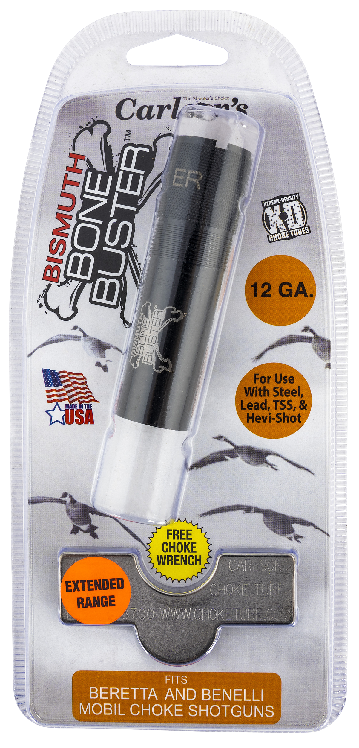 Carlson 12 Gauge MobilChoke .040 17-4 Stainless Benelli Beretta