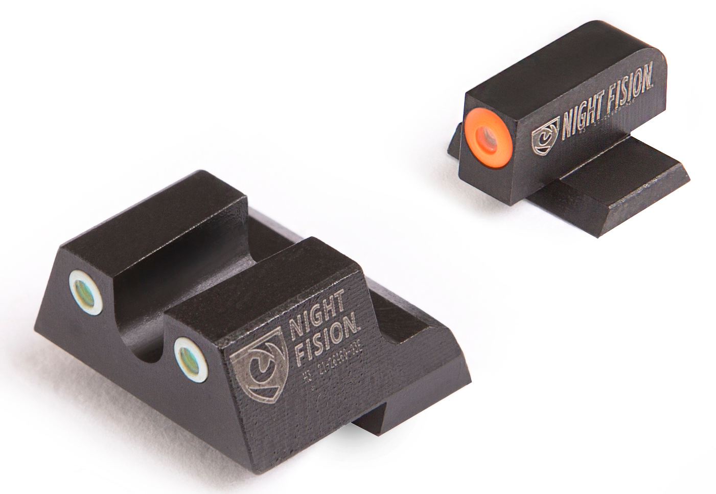 Night Fision Canik Tritium Sights TP9SF Elite Green Orange Front White Rear